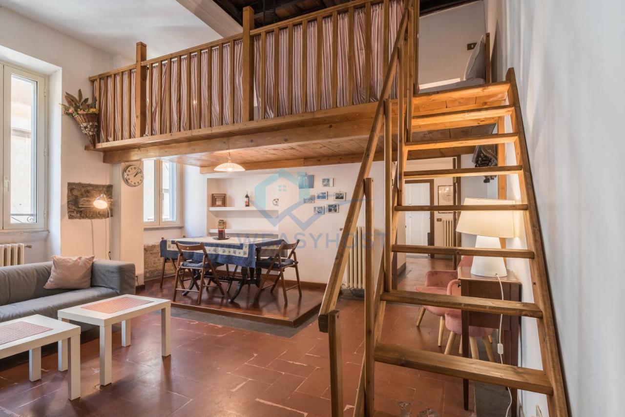 Ferienwohnung Warm Nest In The Old Building Of Piazza Navona Rom Exterior foto