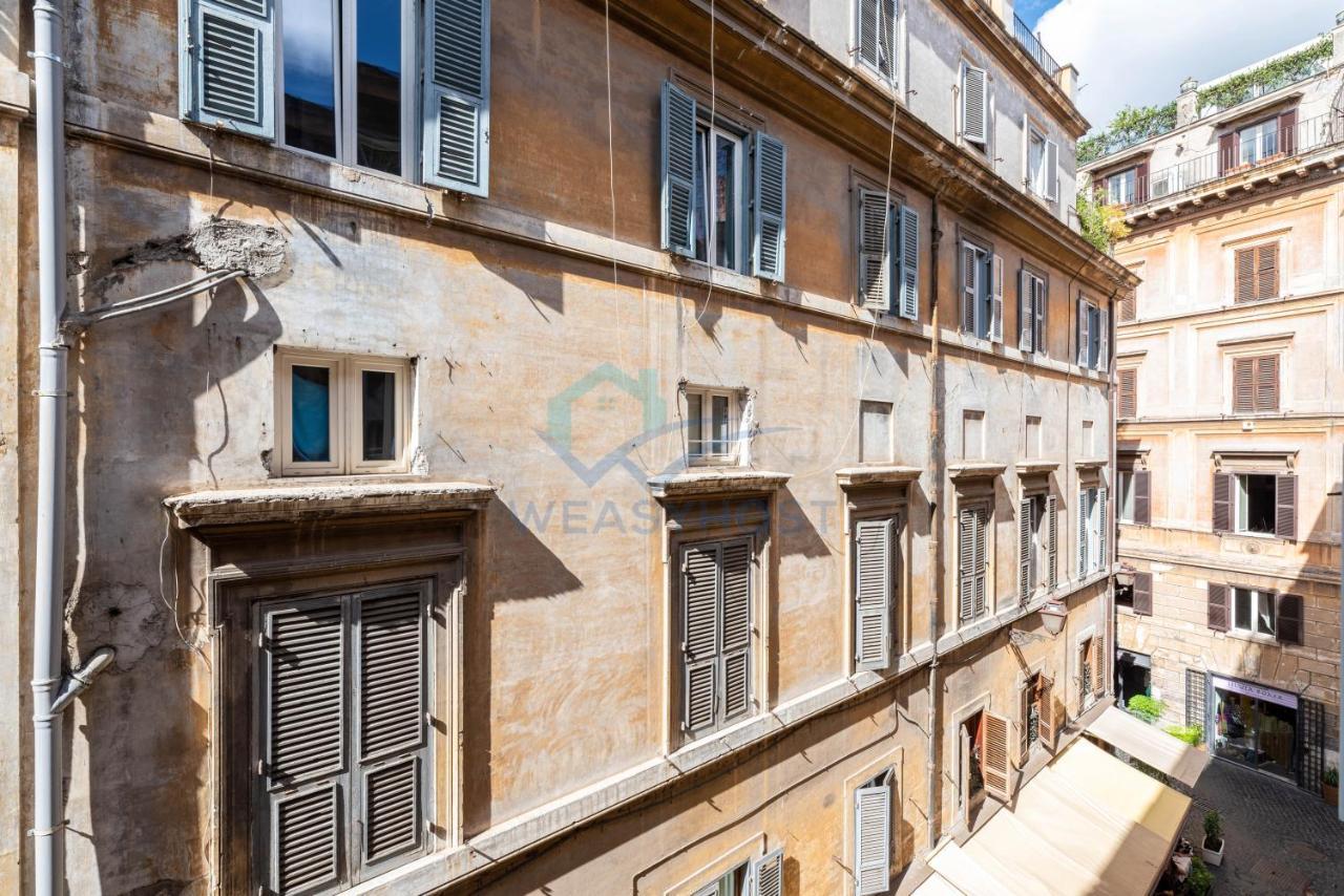 Ferienwohnung Warm Nest In The Old Building Of Piazza Navona Rom Exterior foto