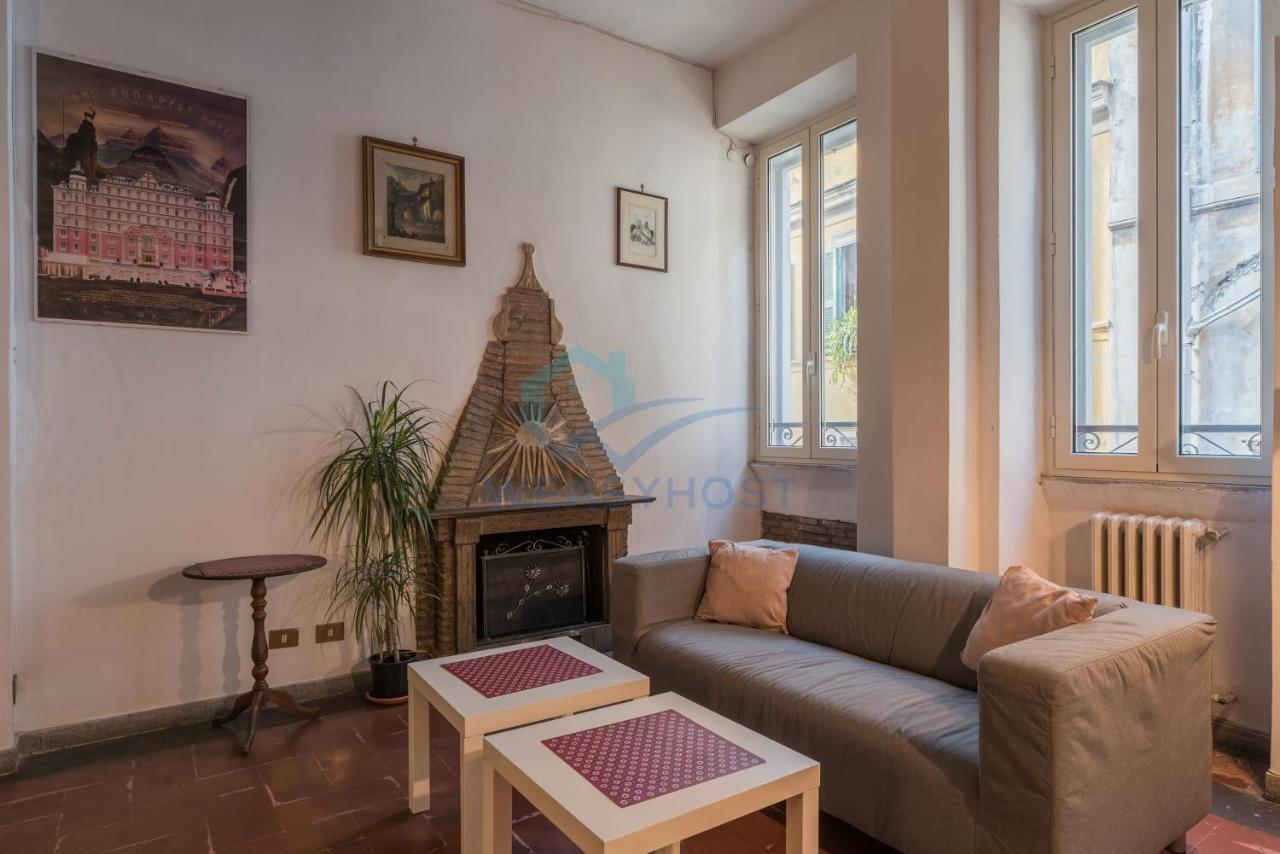 Ferienwohnung Warm Nest In The Old Building Of Piazza Navona Rom Exterior foto
